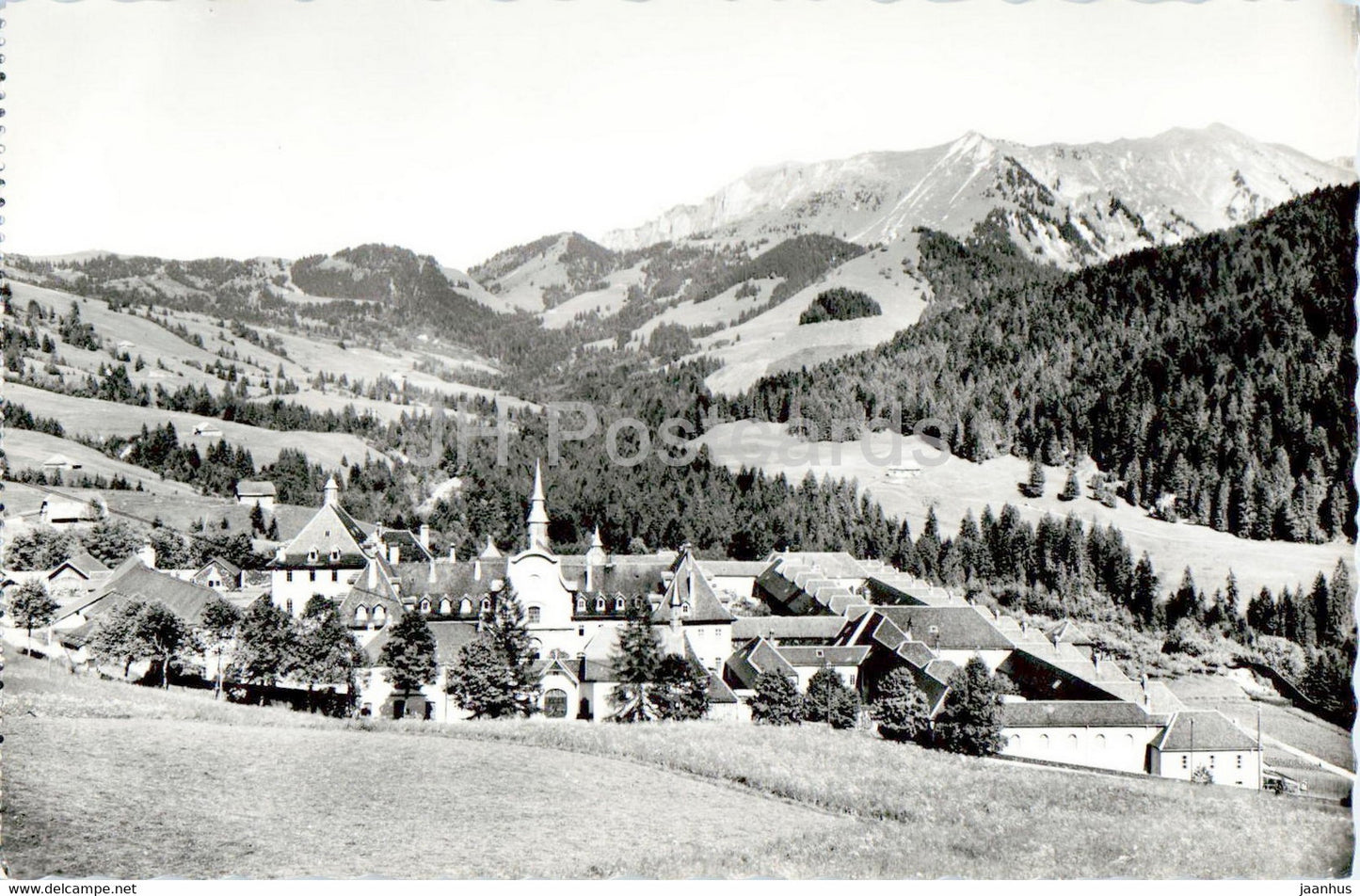 Chartreuse de la Valsainte - 3001 - old postcard - Switzerland - unused - JH Postcards