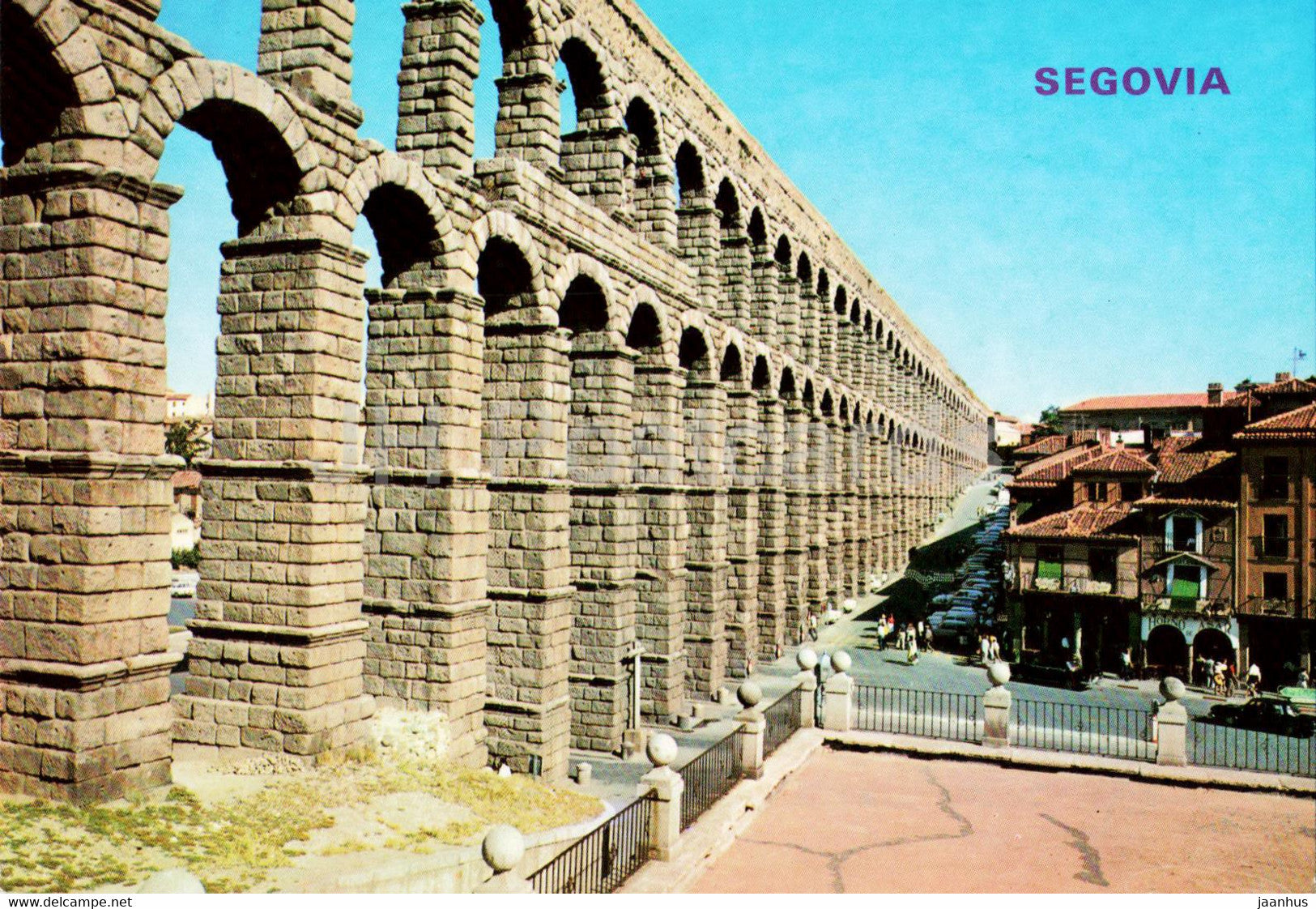 Segovia - El Acueducto - aqueduct - ancient world - 797 - Spain - unused - JH Postcards