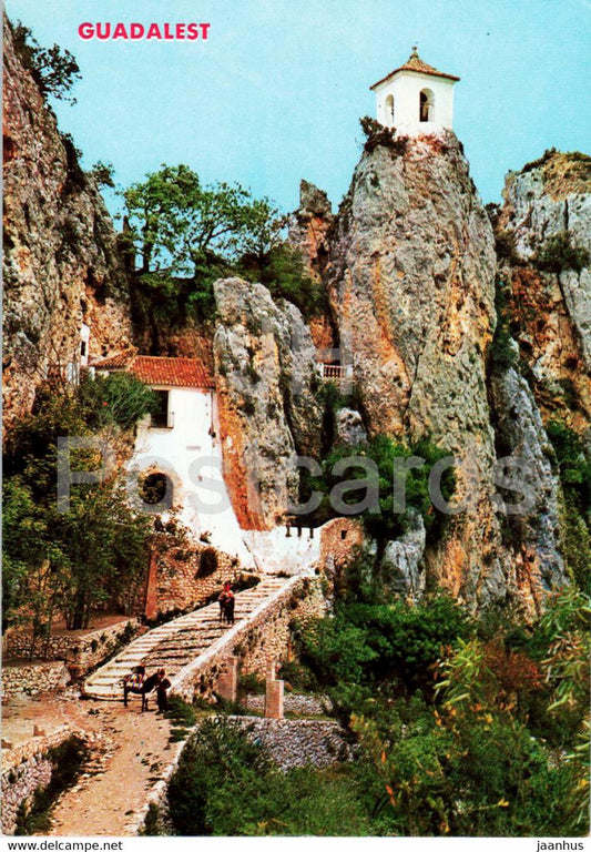 Castell de Guadalest - Vista Pintoresca - castle - view - 12 - Spain - unused - JH Postcards