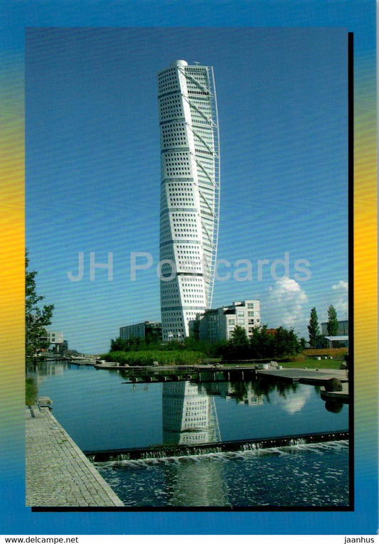 Malmo - Turning Torso - 3072 - Sweden - unused - JH Postcards