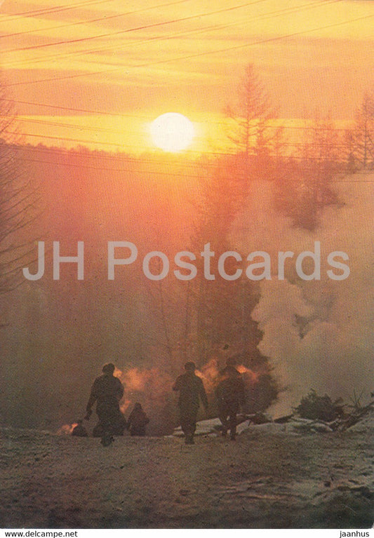 BAM - Baikal–Amur Mainline - workers - Russia USSR - unused - JH Postcards