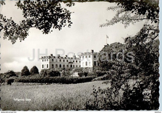 Tullgarns Slott - castle - old postcard - 1957 - Sweden - unused - JH Postcards