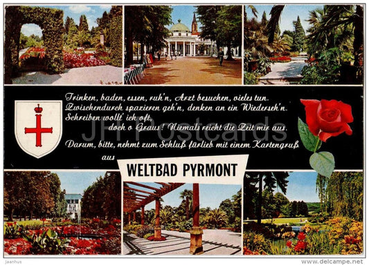 Weltbad Pyrmont - 1193/27 - Germany - 1973 gelaufen - JH Postcards