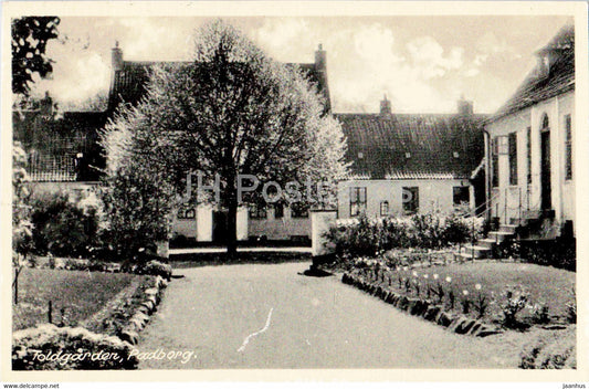 Padborg - Toldgarden - 9187 - old postcard - 1958 - Denmark - used - JH Postcards