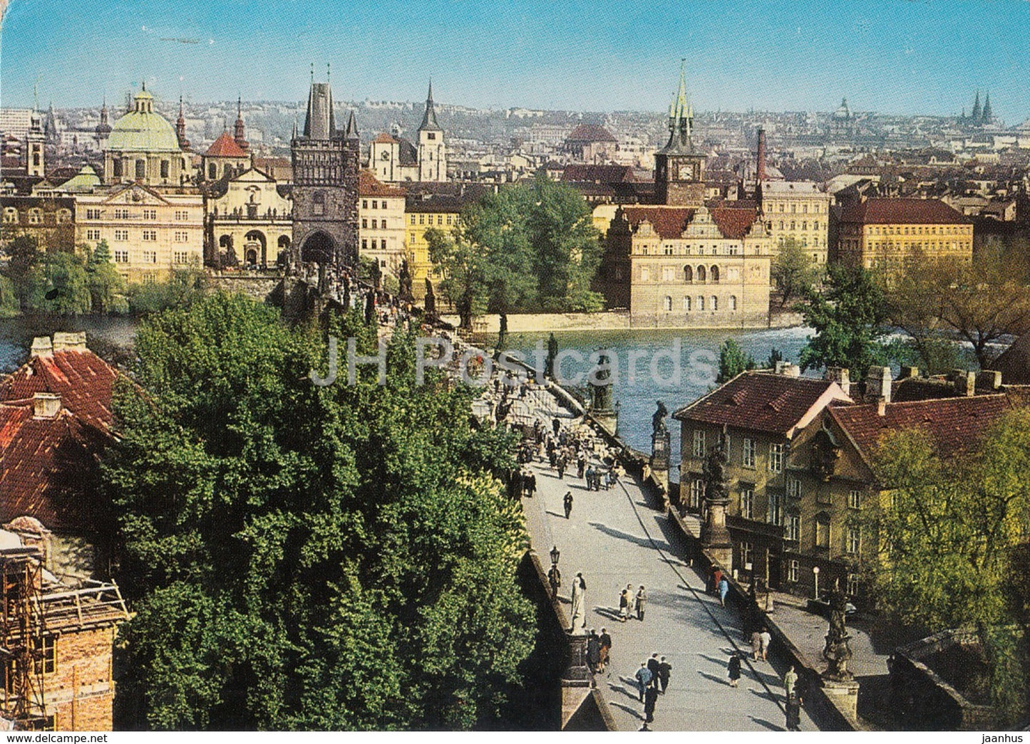 Praha - Prague - View of the City - Czechoslovakia - Czech Republic - 1970 - used - JH Postcards