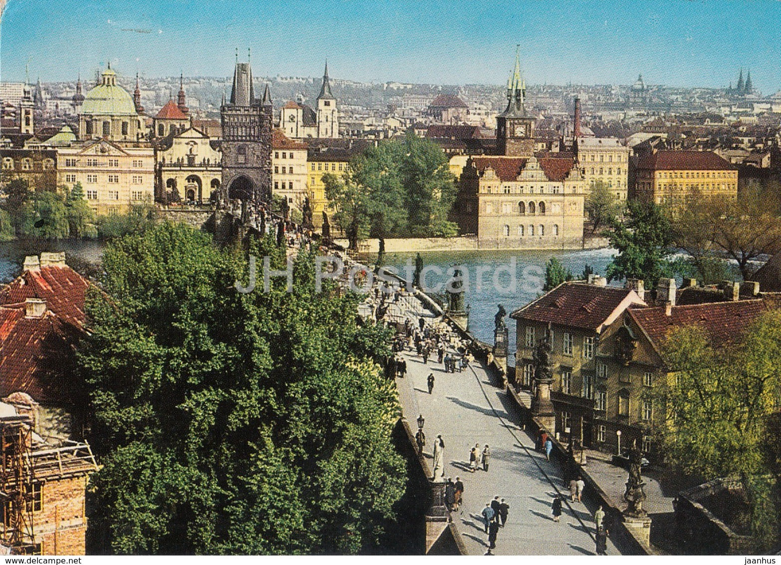 Praha - Prague - View of the City - Czechoslovakia - Czech Republic - 1970 - used - JH Postcards