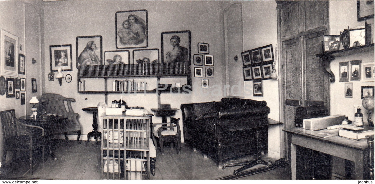 Yasnaya Polyana - Study Room - Leo Tolstoy Museum - 1968 - Russia USSR - unused - JH Postcards