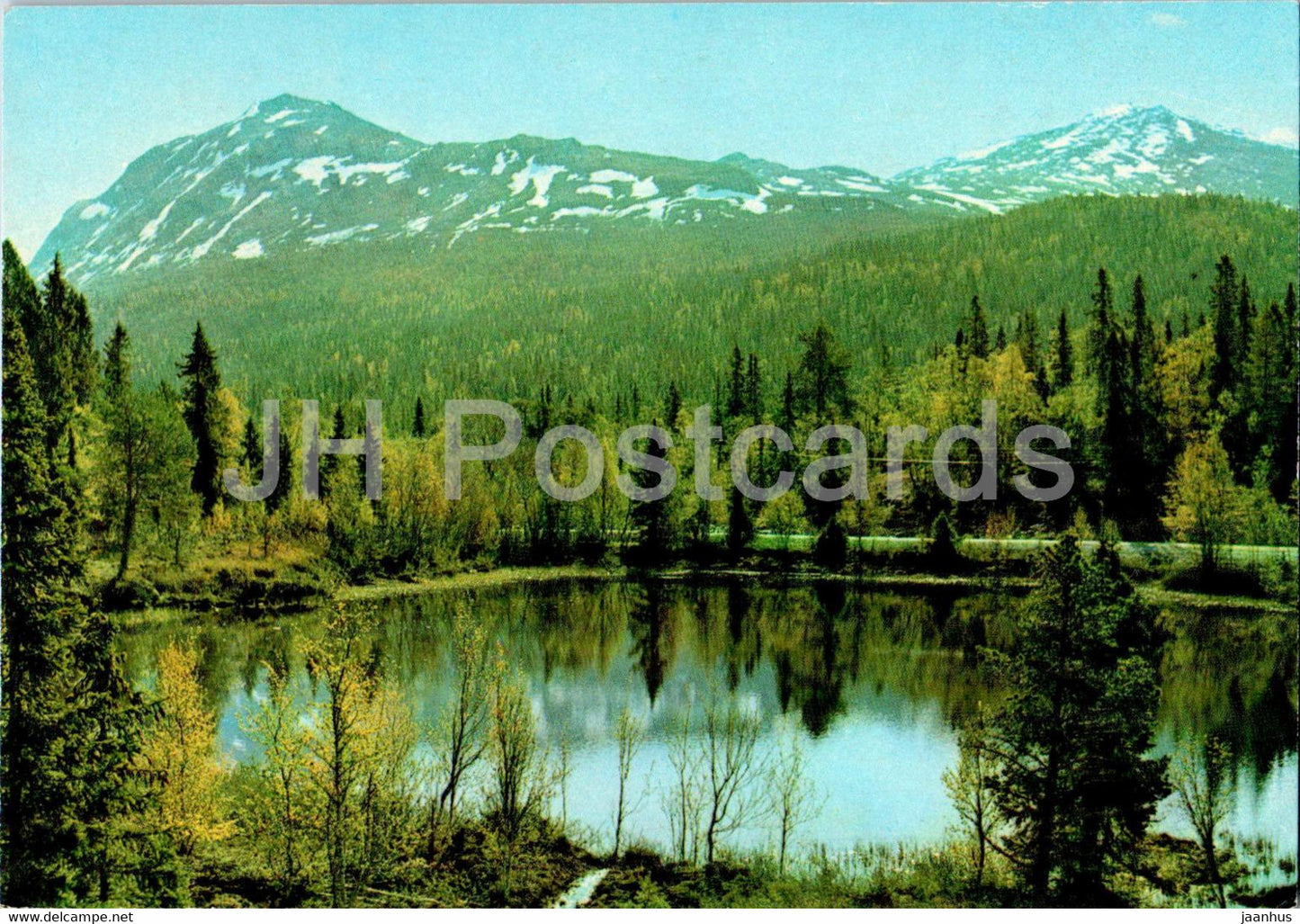 Jokkskaisse - Ryfjallet - Tarna sodra Lappland - 2363 - 1983 - Sweden - used - JH Postcards