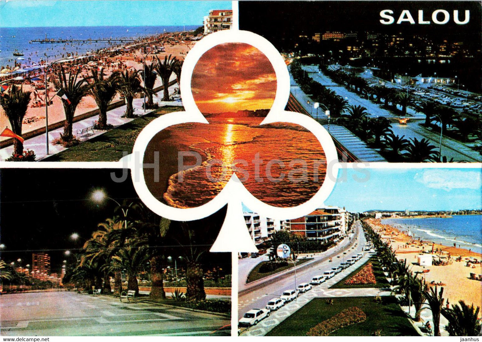 Salou - Tarragona - Costa Torada - multiview - 534 - Spain - used - JH Postcards