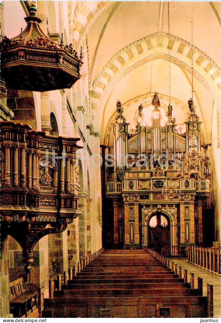 Ribe - Interior fra Domkirken - cathedral - 40 - Denmark - unused - JH Postcards