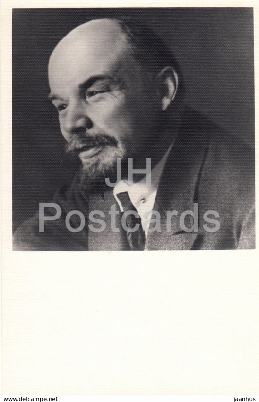 Vladimir Lenin - Moscow November 28th 1921 - from movie - 1964 - Russia USSR - unused - JH Postcards