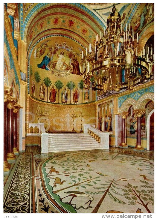 Königsschloss Neuschwanstein - Thronsaal - Royal Castle - 256 - Germany - gelaufen - JH Postcards