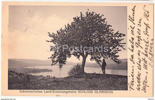 Scweizerisches Land-Erziehungsheim Schloss Glarisegg - Switzerland - 1920 - used - JH Postcards