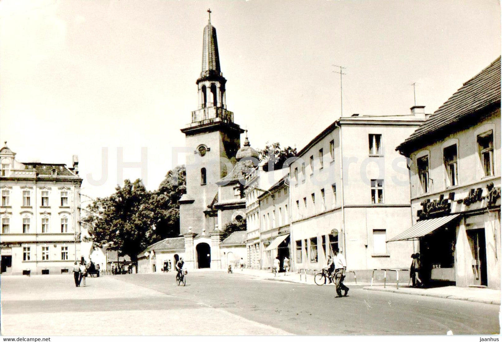 Jarocin - Fragment Rynku - Market Square - Poland - used - JH Postcards