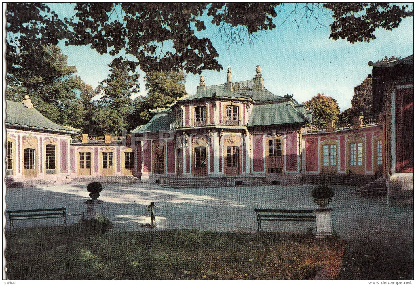 Drottingholm . Kina Slott - Chinese Castle - 130/35 - Sweden - used - JH Postcards