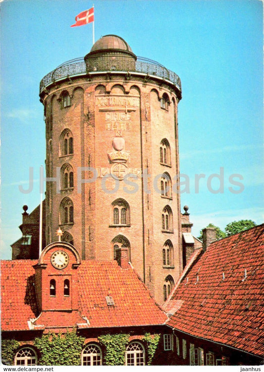 Copenhagen - The Round Tower - Denmark - unused - JH Postcards