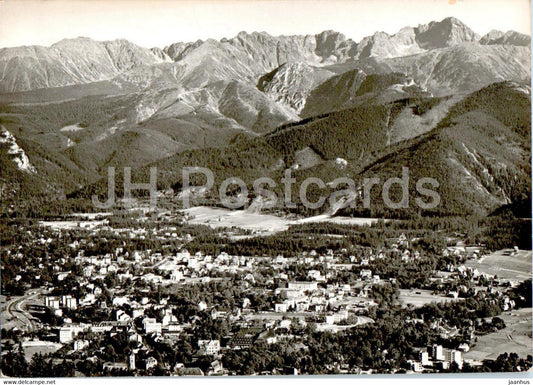 Zakopane - Widok z Gubalowki - Poland - unused - JH Postcards