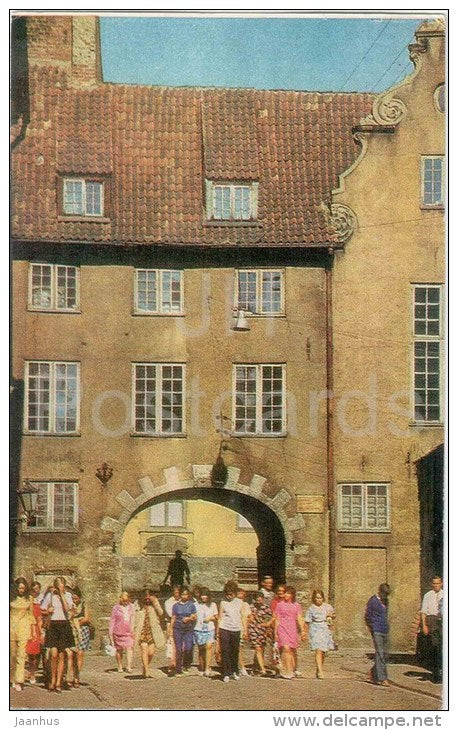 Swedish Gate - Riga - 1976 - Latvia USSR - unused - JH Postcards