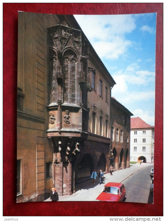 Oriel Chapel of the Great Hall of Carolinum - Prague - large format card - CZECH REPUBLIC, CZECHOSLOVAKIA - unused - JH Postcards