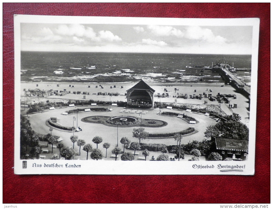 Heringsdorf - Ostseebad , No 19 - Aus Deutschen Landen - beach - old postcard - Germany - unused - JH Postcards