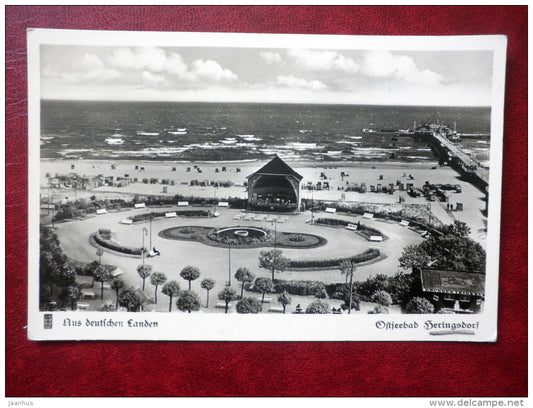 Heringsdorf - Ostseebad , No 19 - Aus Deutschen Landen - beach - old postcard - Germany - unused - JH Postcards