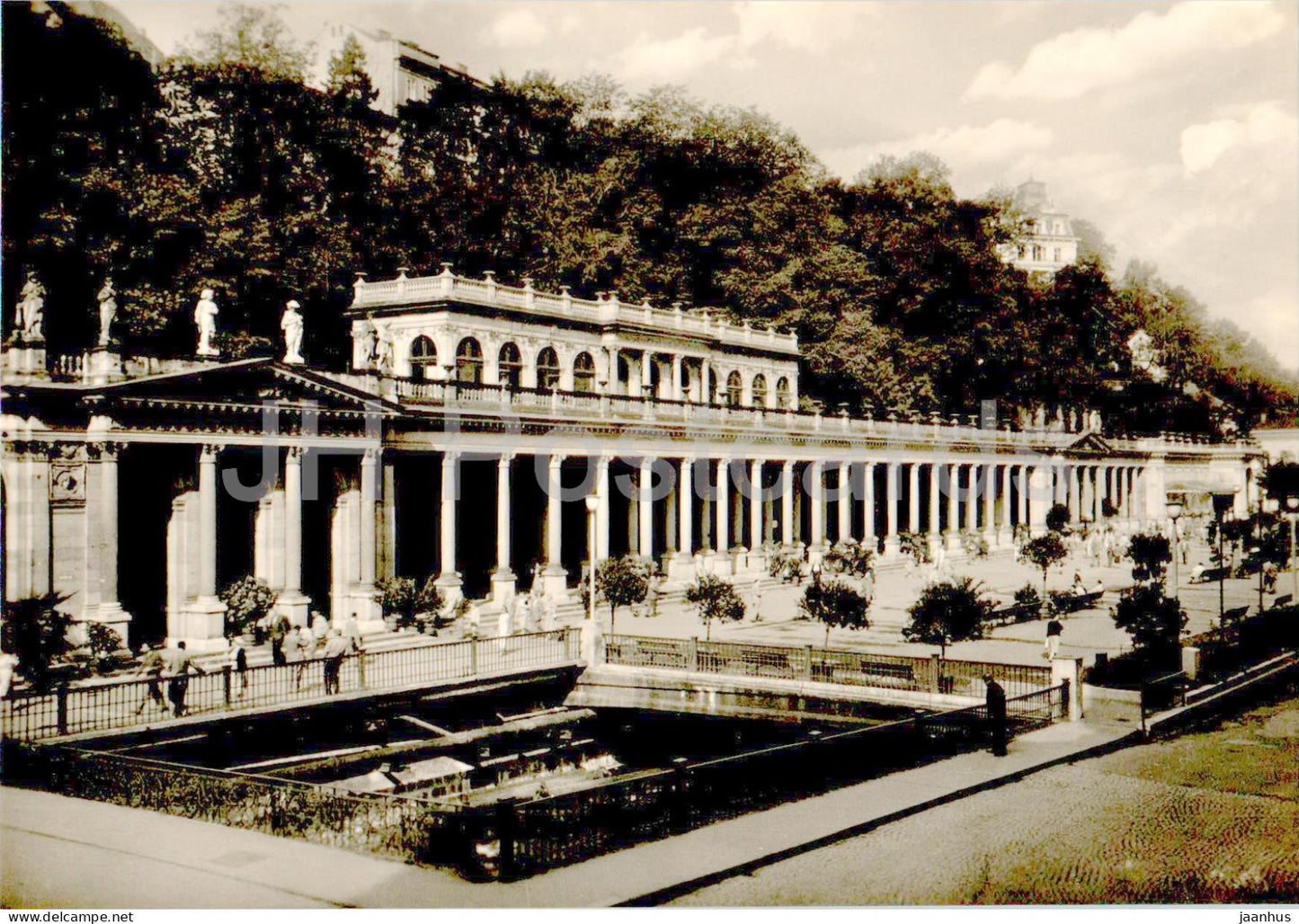 Karlovy Vary - The Colonnade of the Czechoslovak Soviet Friendship - 222377 - Czech Republic - Czechoslovakia - unused - JH Postcards