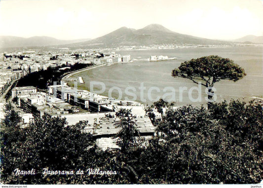 Napoli - Panorama da Villanova - Panorama from Villanova - 3 - Italy - used - JH Postcards