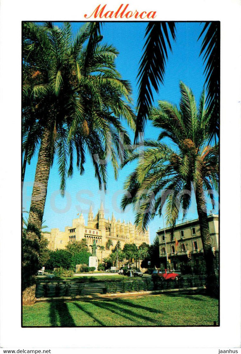 Mallorca - Imagenes de Baleares - catedral - Mallorca - cathedral - 1998 - Spain - used - JH Postcards