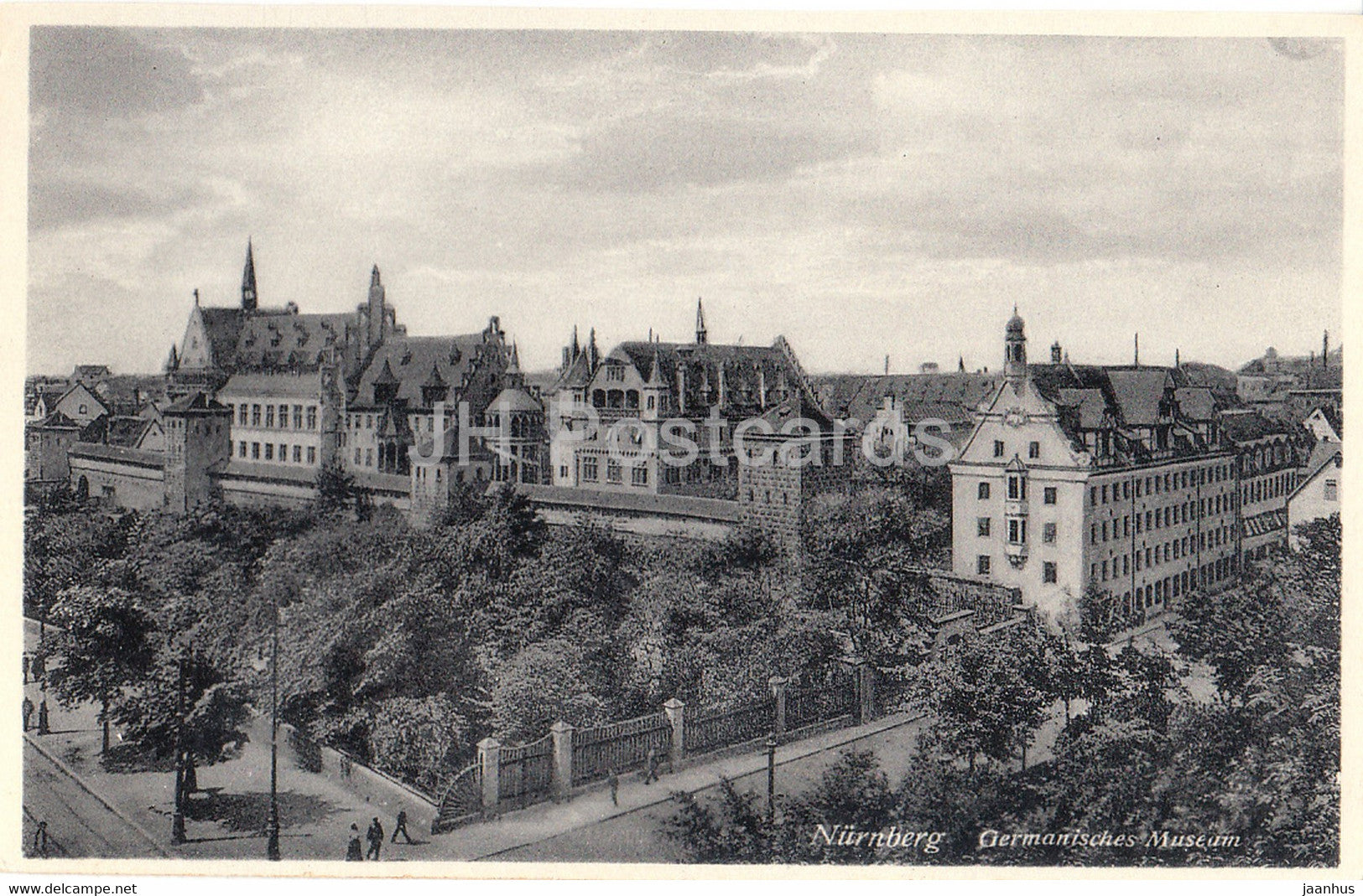 Nurnberg - Germanisches Museum - Nuremberg - 30735 - old postcard - Germany - unused - JH Postcards