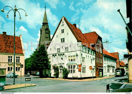 Tonder - Torvet med Kirken - The square with the church - 49 - Denmark - unused - JH Postcards