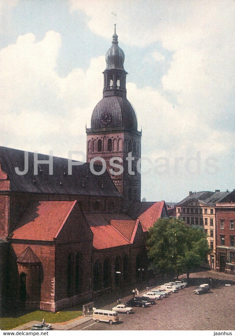 Riga - Dome Concert Hall - postal stationery - 1973 - Latvia USSR - unused - JH Postcards