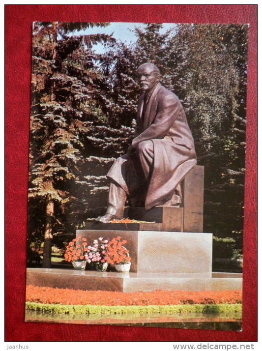 monument to Lenin - Moscow - 1979 - Russia USSR - unused - JH Postcards