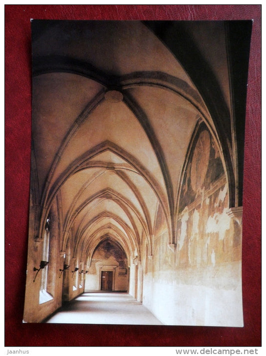 Cloister of te former Monastery na Slovanech - Prague - CZECH REPUBLIC, CZECHOSLOVAKIA - unused - JH Postcards