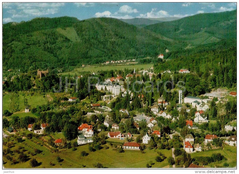 Thermalkurort im südlichen Schwarzwald - thermal spa - 1970 gelaufen - JH Postcards