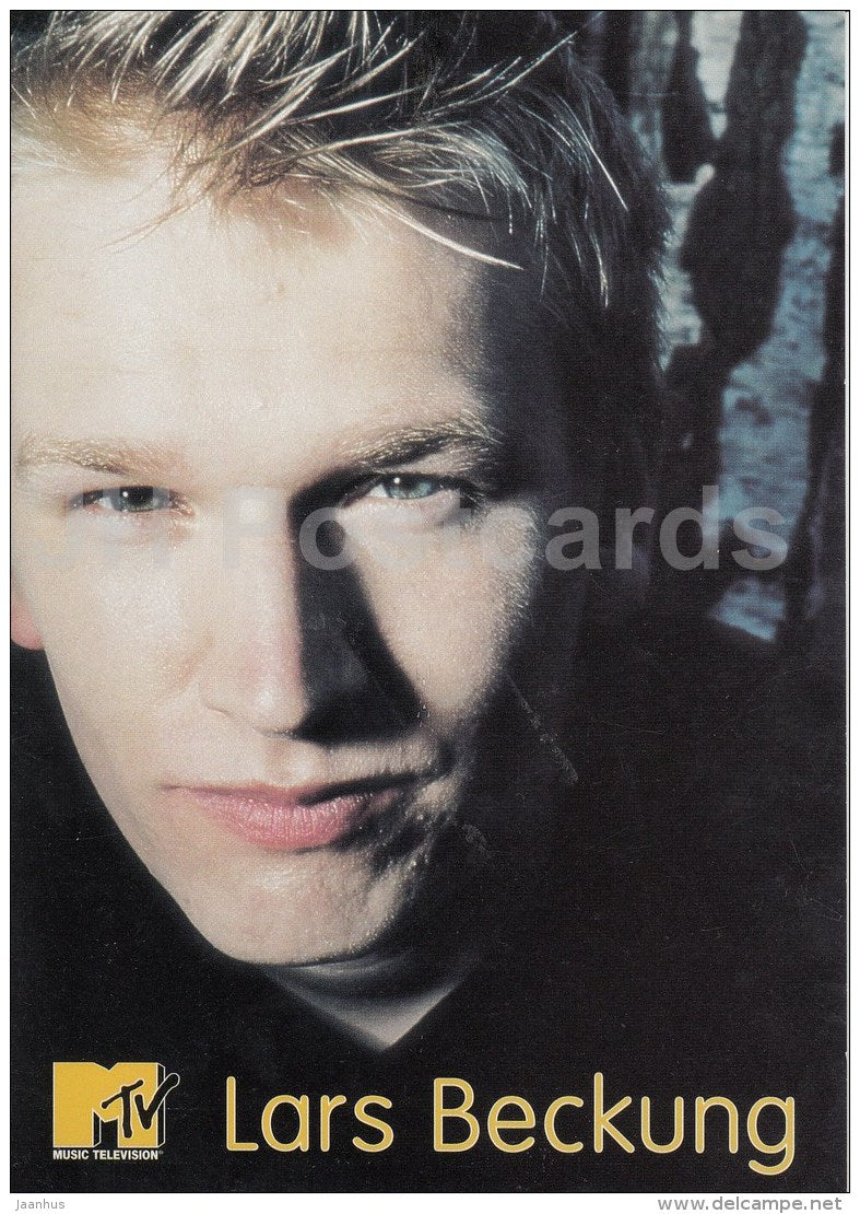 Lars Beckung - MTV - unused - JH Postcards