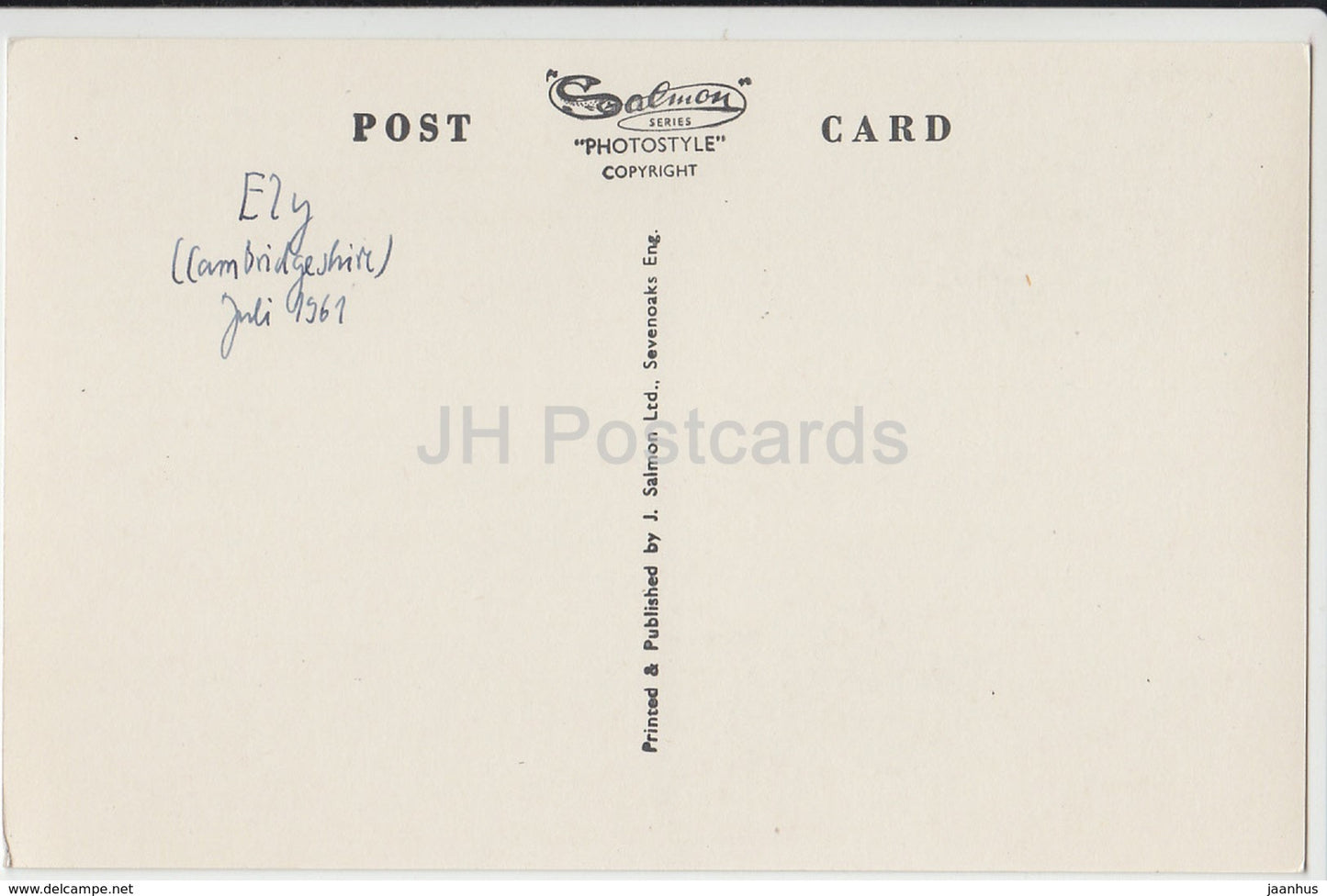 Ely Cathedral - Prior' s Door - 1149 - 1961 - United Kingdom - England - used