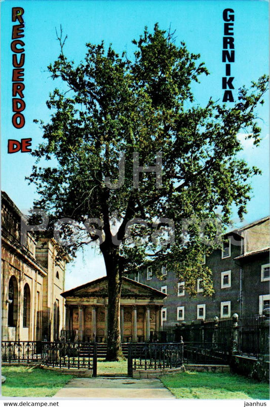 Gernika - Arbol simbolico - 7828 - Spain - unused - JH Postcards