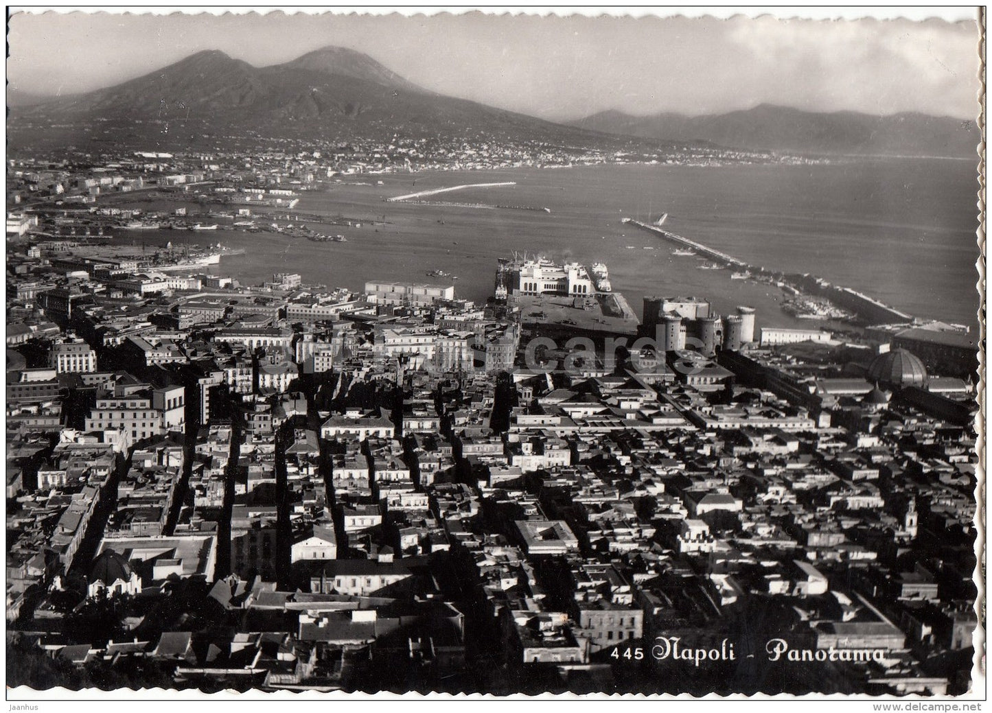panorama - Napoli - Naples - 445 - Italy - Italia - unused - JH Postcards