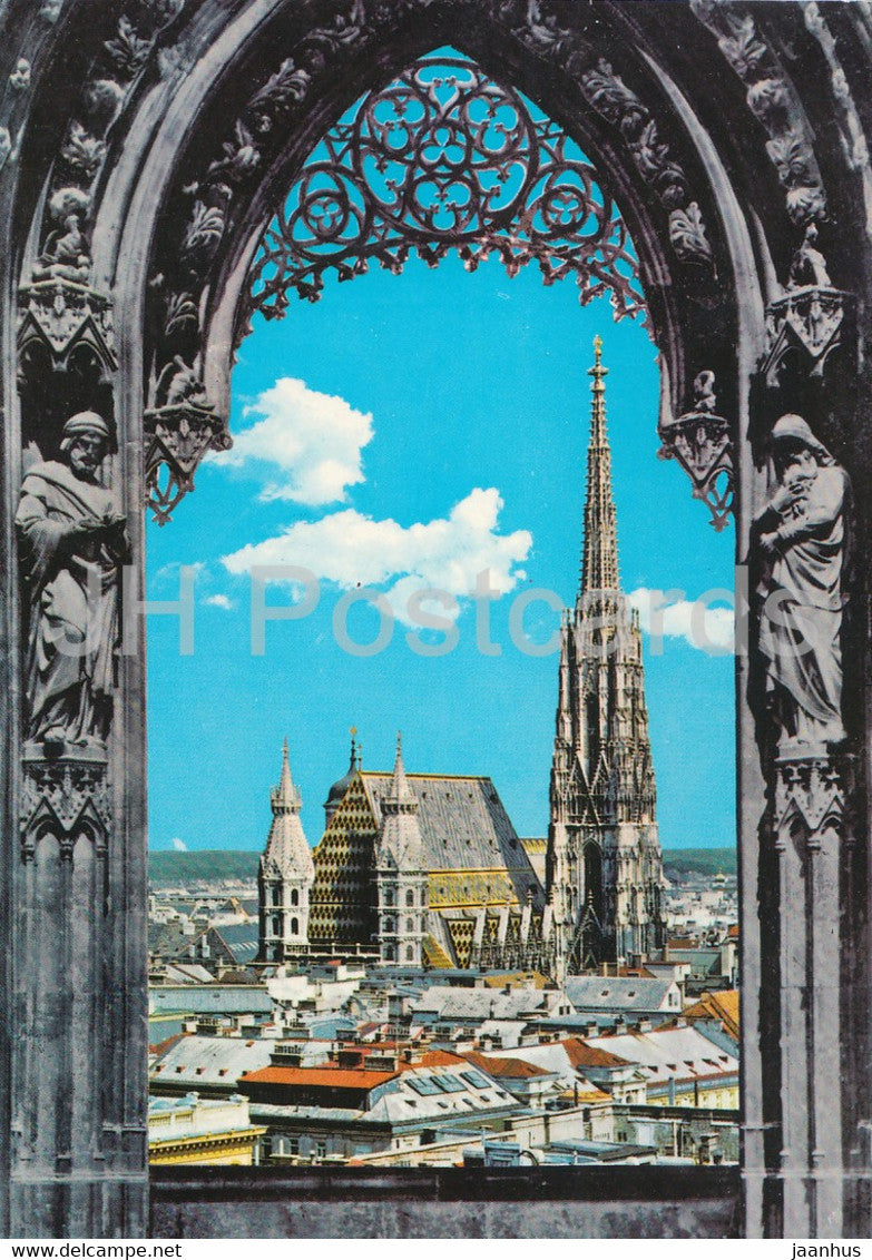 Wien - Vienna - Stephansdom - cathedral - 1984 - Austria - used - JH Postcards