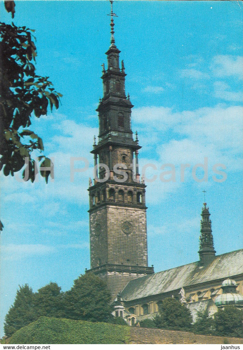 Czestochowa - church - 1979 - Poland - used - JH Postcards