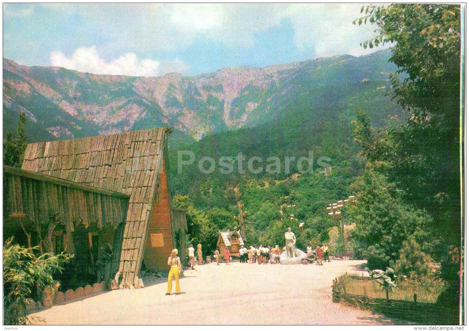 Meadow of Fairy Tales - Yalta - Crimea - 1980 - Ukraine USSR - unused - JH Postcards