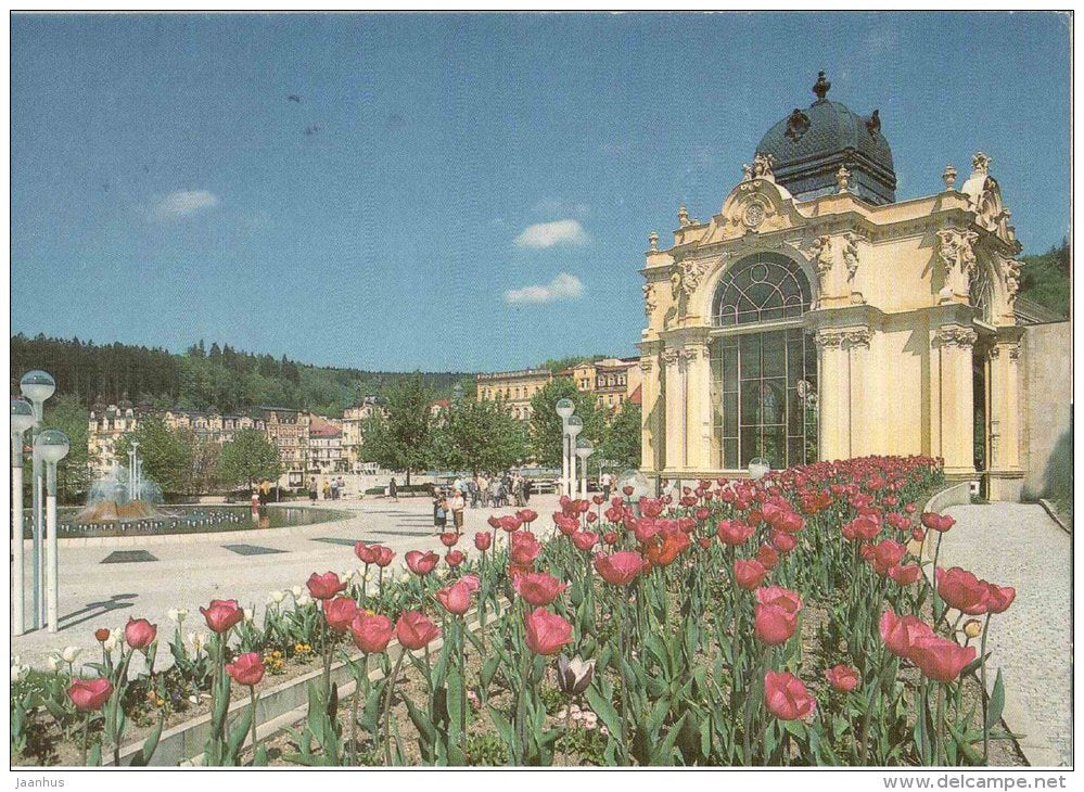 Marianske Lazne - Marienbad - spa - Czech - used 2007 - JH Postcards