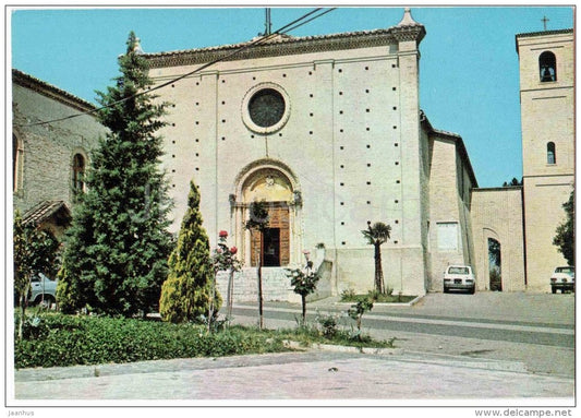 Colle Romano e Chiesa Madonna del Carmine - roman church - Penne - Pescara - Abruzzo - 65017 - Italia - Italy - unused - JH Postcards