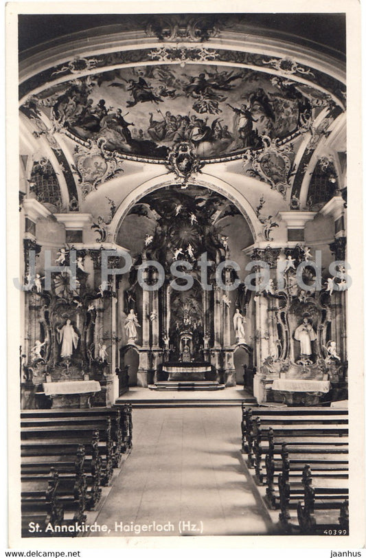 St Annakirche - Haigerloch - church - 40399 - Germany - unused - JH Postcards