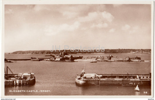 Elizabeth Castle - 58 - 1966 - United Kingdom - Channel Islands - Jersey - used - JH Postcards