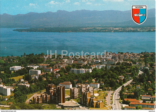 Nyon - vue aerienne - aerial view - NY 28 - Switzerland - unused - JH Postcards