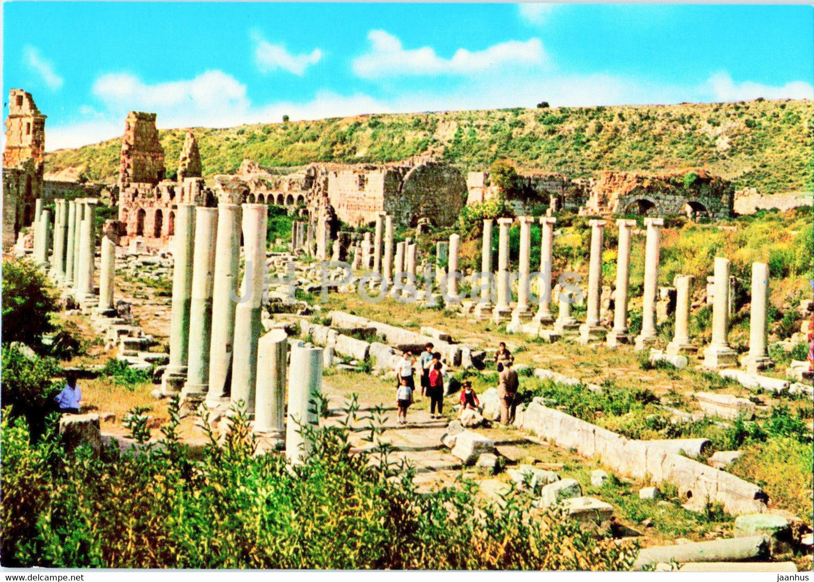 Antalya - Perge - Murtuna - ancient world - Keskin - 572 - Turkey - unused - JH Postcards