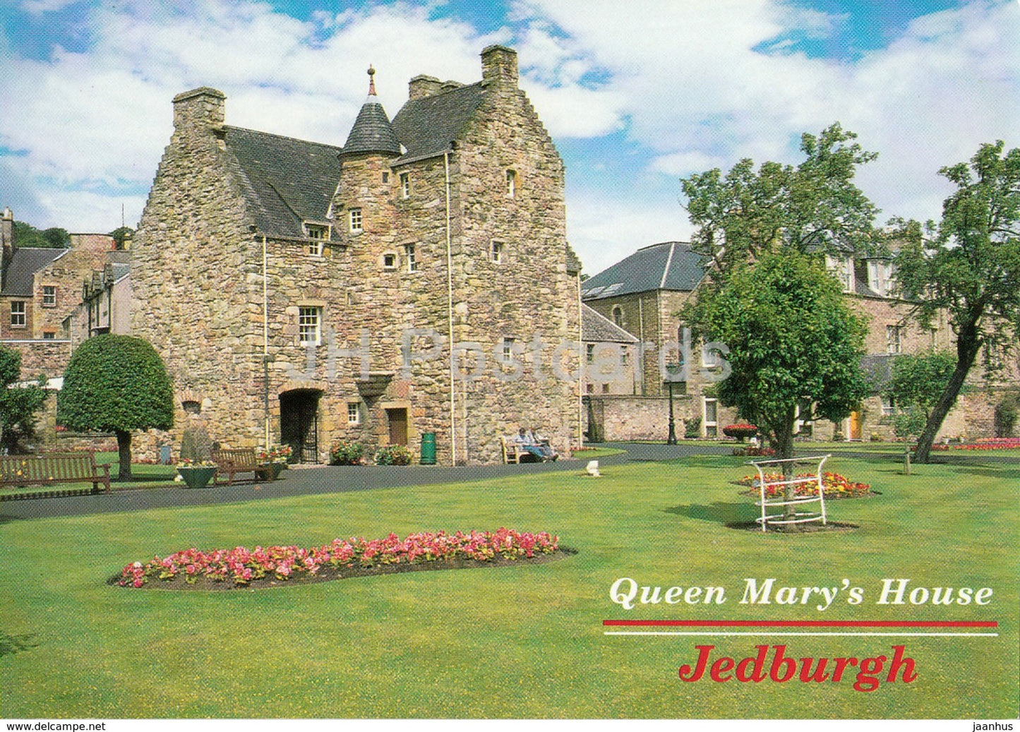 Jedburgh - Queen Mary's House - United Kingdom - Scotland - unused - JH Postcards