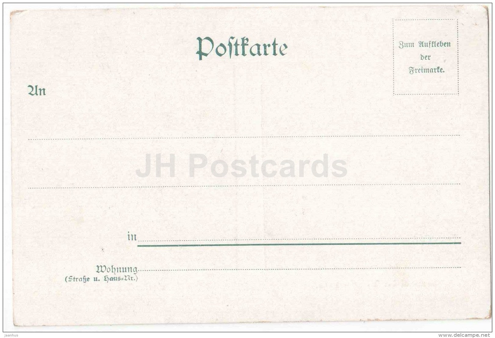 Denkmal der Königin Luise - Goethe Denkmal - Berlin - Germany - old postcard - unused - JH Postcards