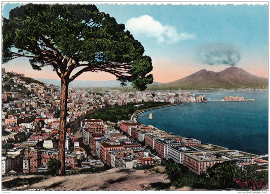 panorama - Napoli - Naples - N 40 - Italy - Italia - unused - JH Postcards